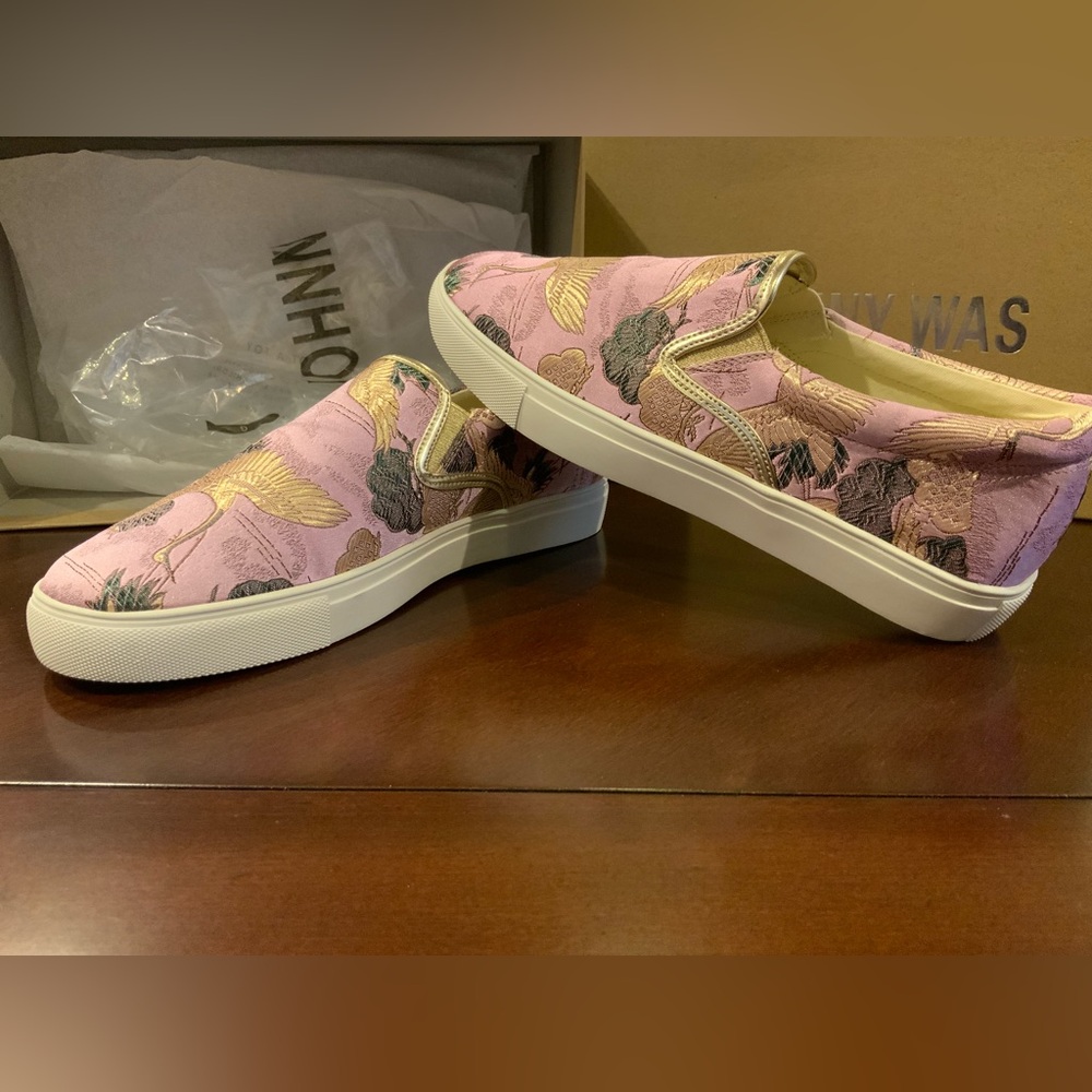 NIB Johnny Was crane slip on sneakers, 7.5 - Picture 5 of 5